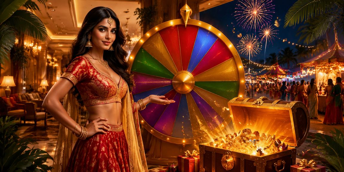 Indian roulette game at beach casino